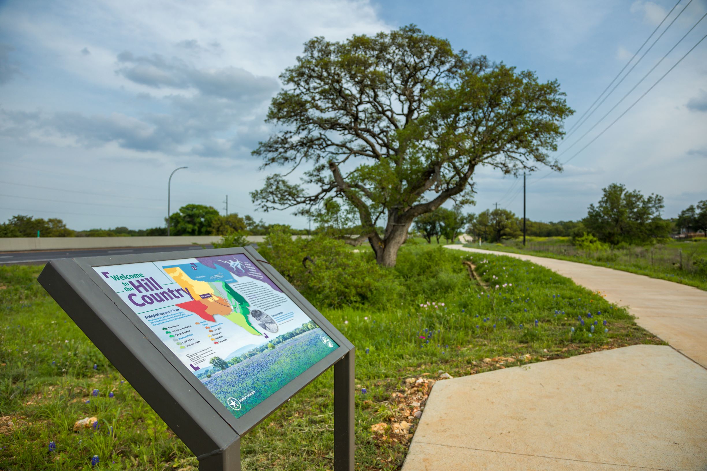 45SW Shared Use Path Interactive Sign
